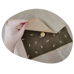 DIY Beeswax Wrap Kit. Do it yourself eco friendly craft