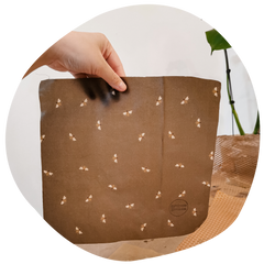 Eco friendly craft. Make your own beeswax wrap DIY kit