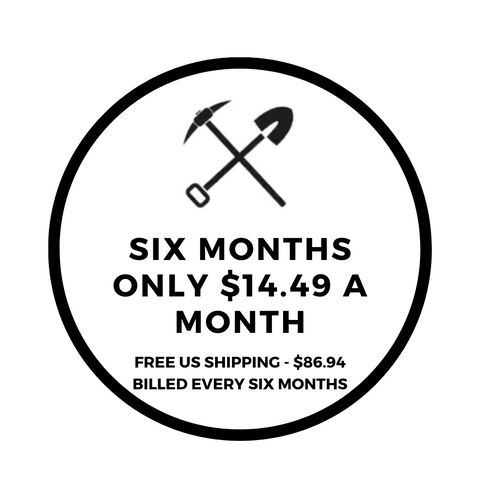 Excavating Adventures Six Month Subscription