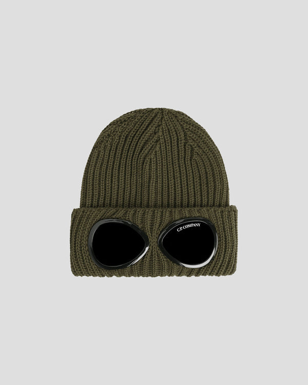 C.P Company Goggle Beanie in Eclipse