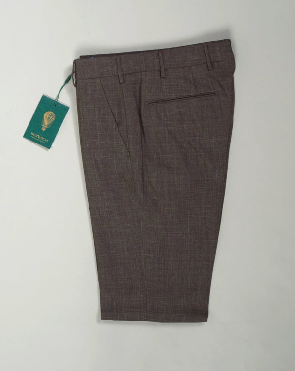 Berwich Morello Loro Piana Summertime Trousers / Beige