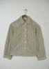 Renewed Baya Raft Stripe Patch Pocket Cotton Shirt Size XS (61) | Multi