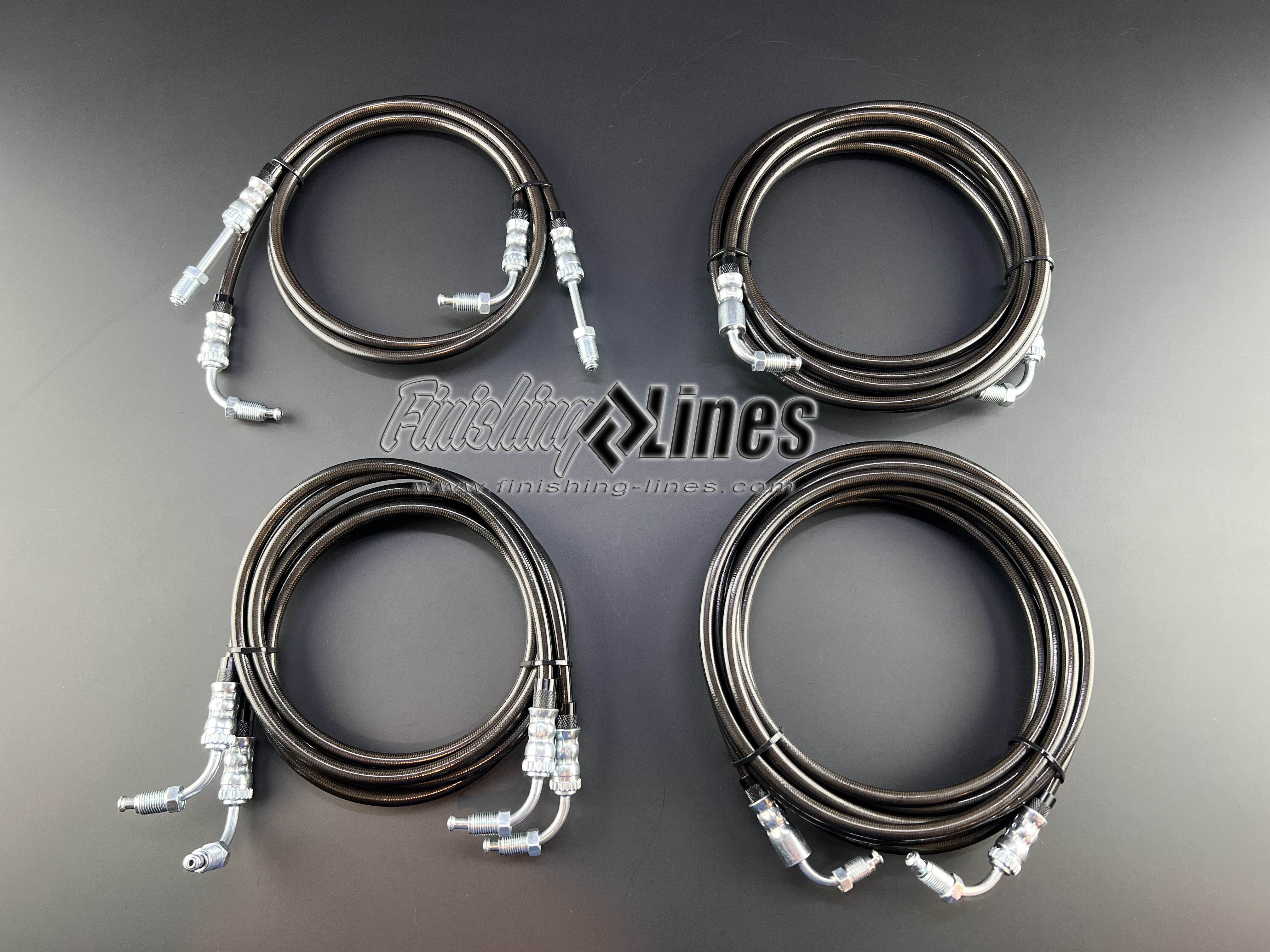 EVO 8/9 ABS Retained Brake Line Kit