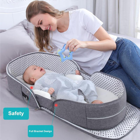 mewowzers portable baby bed