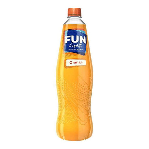 Udgående mudder Rejse Fun Light Lightdryck Apelsin Sockerfri - Sugar free Syrup Orange 1l –  Swedishness