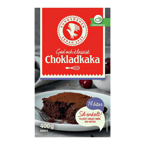 Kungsörnen Chokladkaka- Chocolate Cake 400g – Swedishness