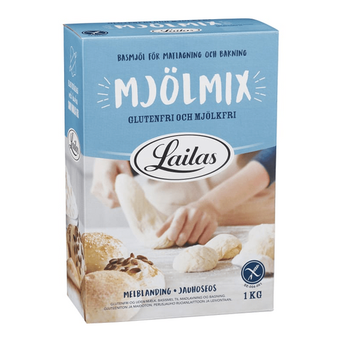 Lailas Mjölmix Glutenfri - free kg – Swedishness