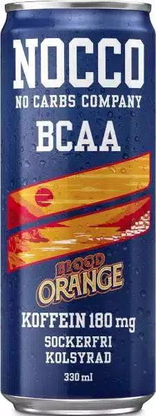 Nocco Blood Orange - Carbonated Soda with Caffeine 33cl-Swedishness