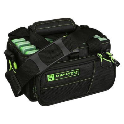 Green/Black Drift Series Topless Horizontal 3600 Tackle Bag by