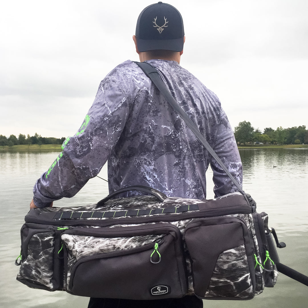 Large Mouth In Line Mossy Oak 3700 Tackle Bag Evolution Fishing Evolution Outdoor