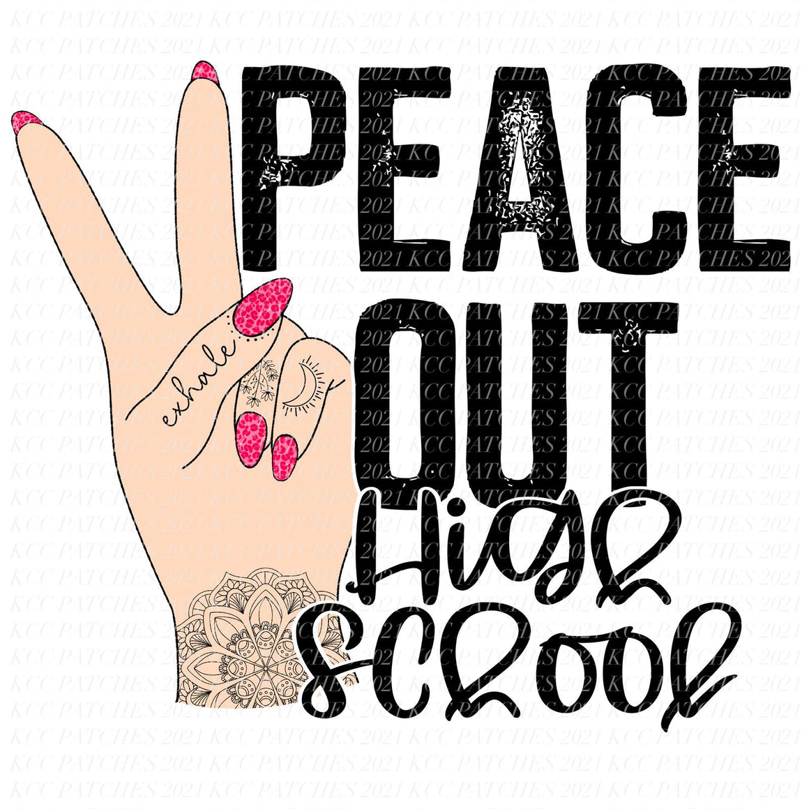 Peace Out High School – Key’s Custom Creations