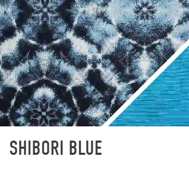 Ledge Loungers Oreiller Laze Shibori Bleu chez Pool Products Canada