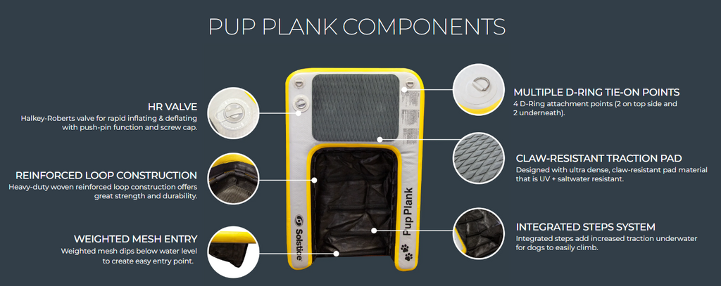 Solstice Pup Plank for Pools Canada