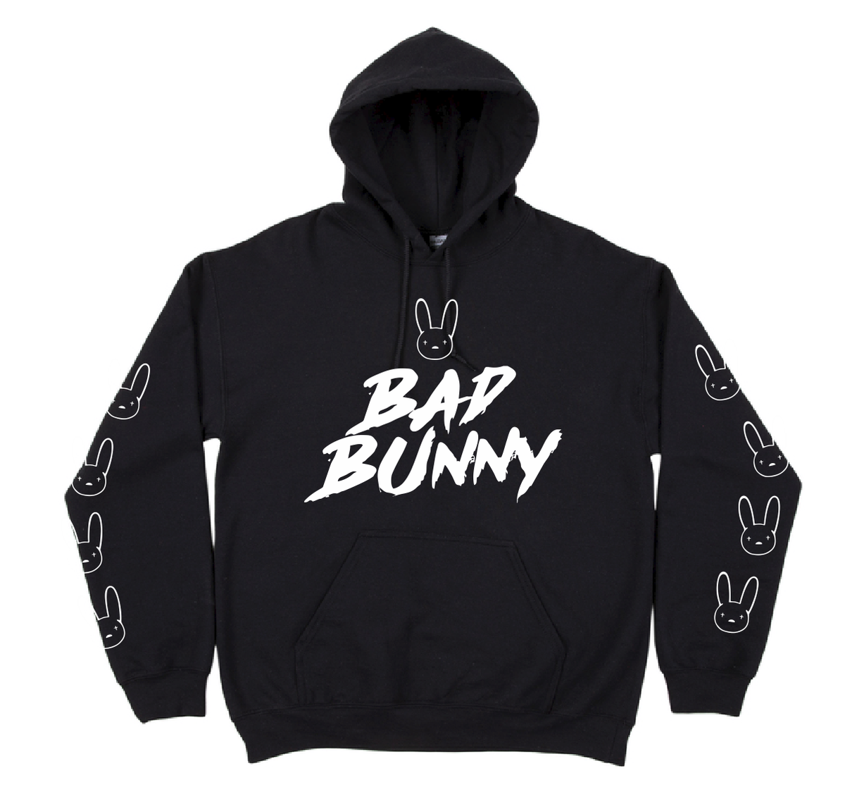 Black - bad bunny hoodie – shopgabboutique.com