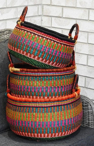 Unique handmade storage basket