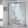 Image of Ariel Platinum Black Steam Shower (DZ961F8-BLK)