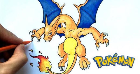 Comment Dessiner Dracaufeu Facilement Univers Pokemon