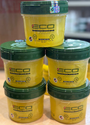 ECO BLACK CASTOR & AVOCADO OIL GEL - Cheniqua’s - Black Castor Oil Eco Styler Gel