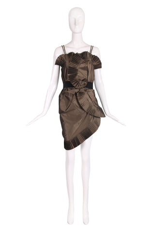 1990's John Galliano Silk Cocktail Dress – Rachel Zabar Vintage