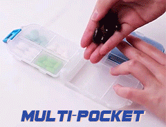 Triple Tier Mini Pill Box