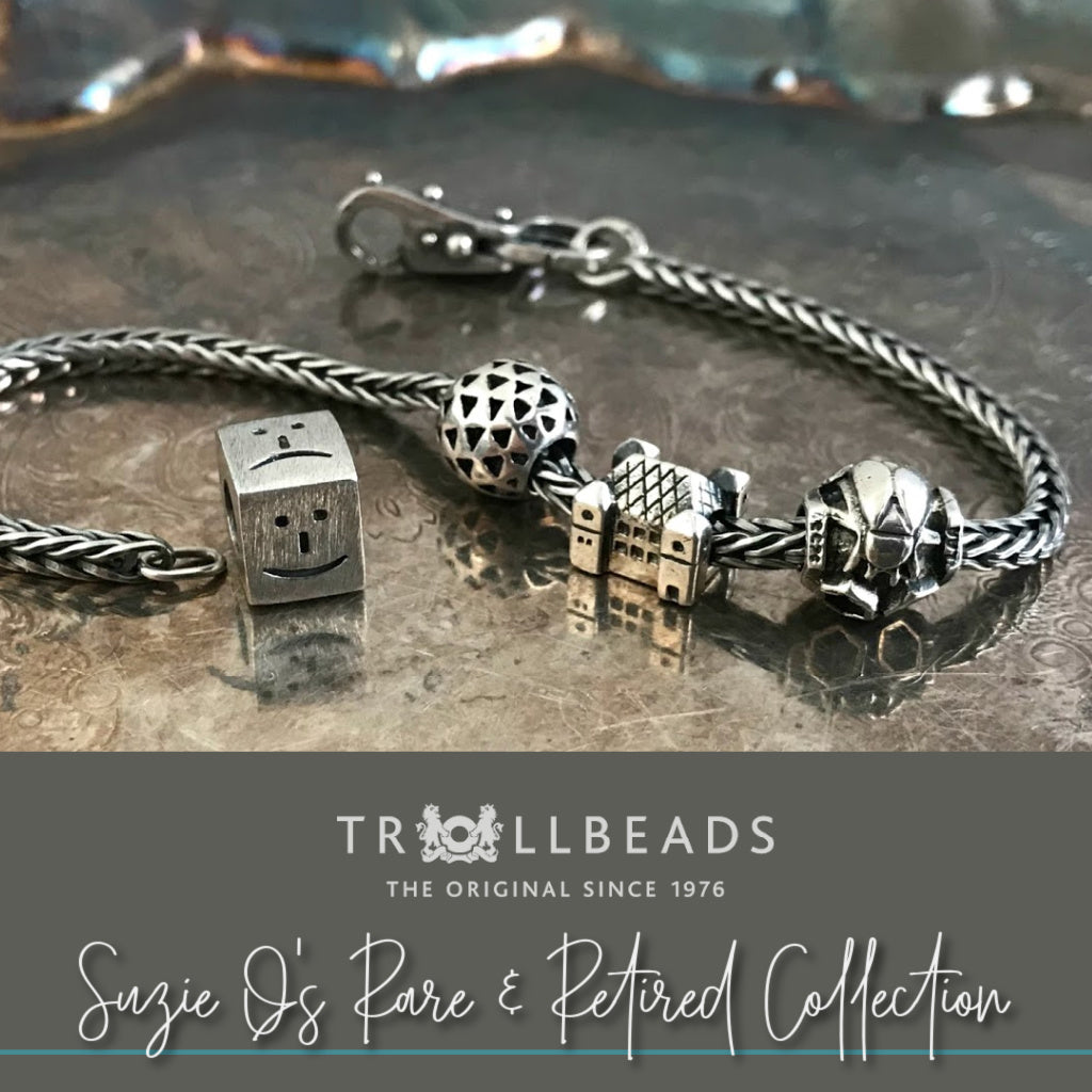 If you love Trollbeads and covet unusual and rare pieces, then be sure to check out Suzie Q Studio's Rare and Retired Trollbeads Collection. There are oodles of glass and sterling silver choices, with Trollbeads “Fancies”, “Limited Editions” and “Ultra-Rare” pieces being added soon.