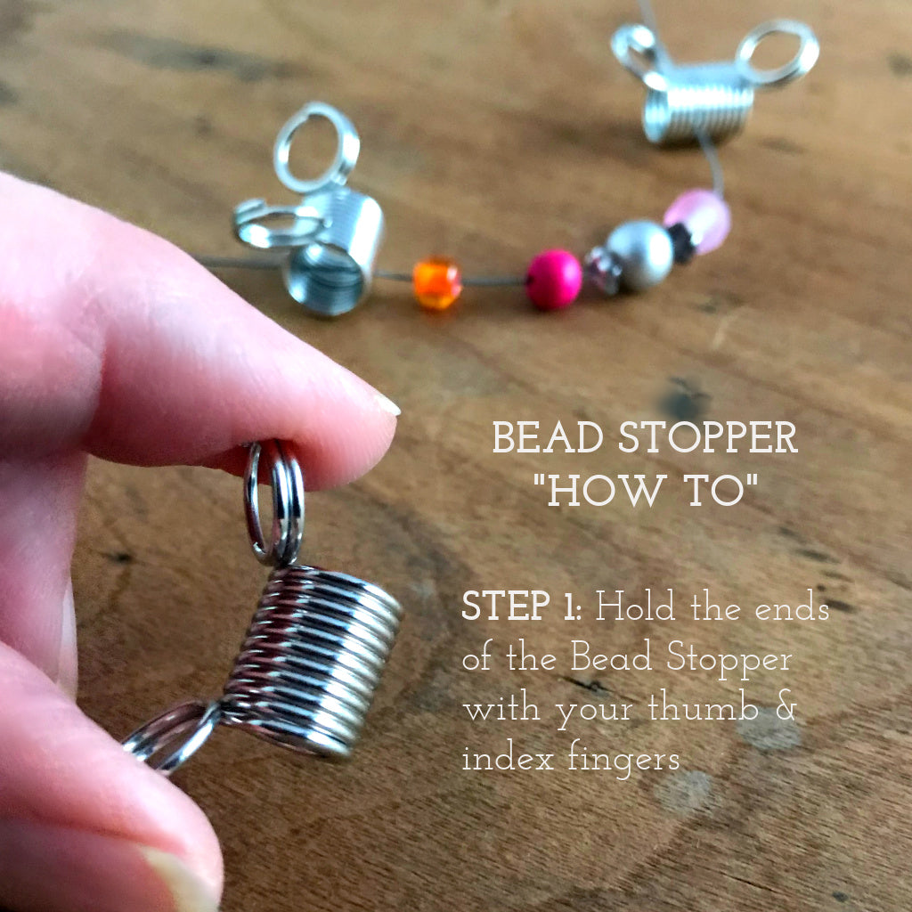 Suzie from Suzie Q Studio shows you here how to use her Bead Stoppers.