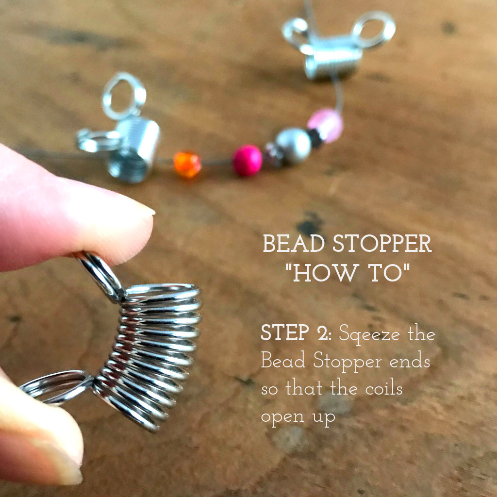 Suzie from Suzie Q Studio shows you here how to use her Bead Stoppers.