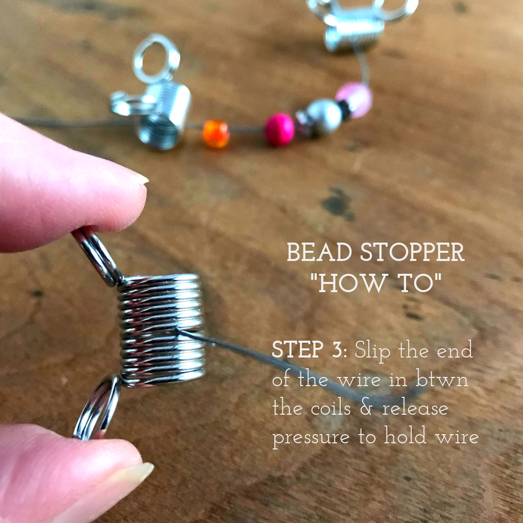 Suzie from Suzie Q Studio shows you here how to use her Bead Stoppers.