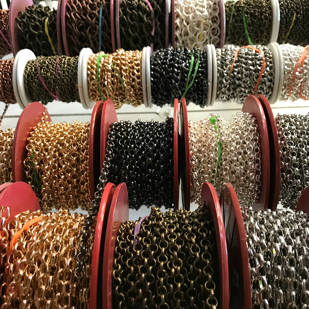 THIS WEEKEND (Sept 14-16/18)) is your last chance to stock up on your Kumihimo beads, leather & supplies, plus all our other jewelry-making supplies...findings, chain, beads, SWAROVSKI CRYSTALS, and lots more -- ALL at 50% OFF! Hope to see you this weekend at Suzie's new Crossroads Market location in Calgary!