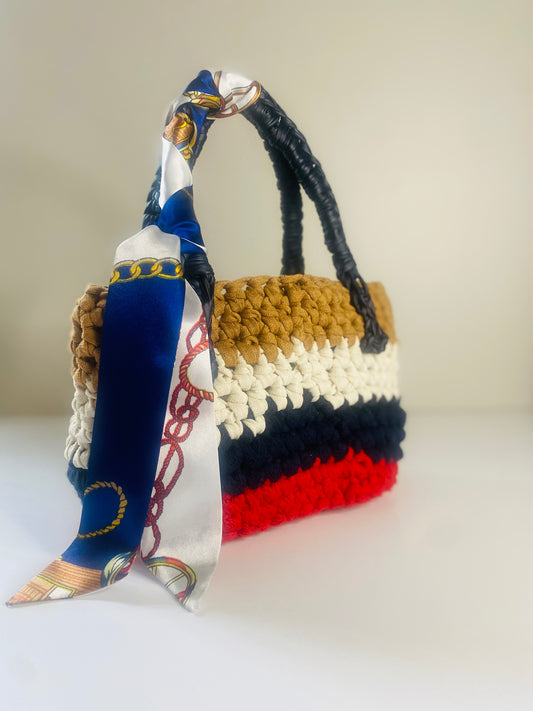 Reversible MINI bag, Kreations by V Luxury Handbag