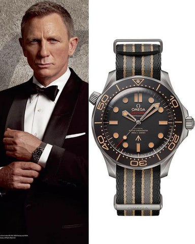 omega james bond daniel craig no time to die strap