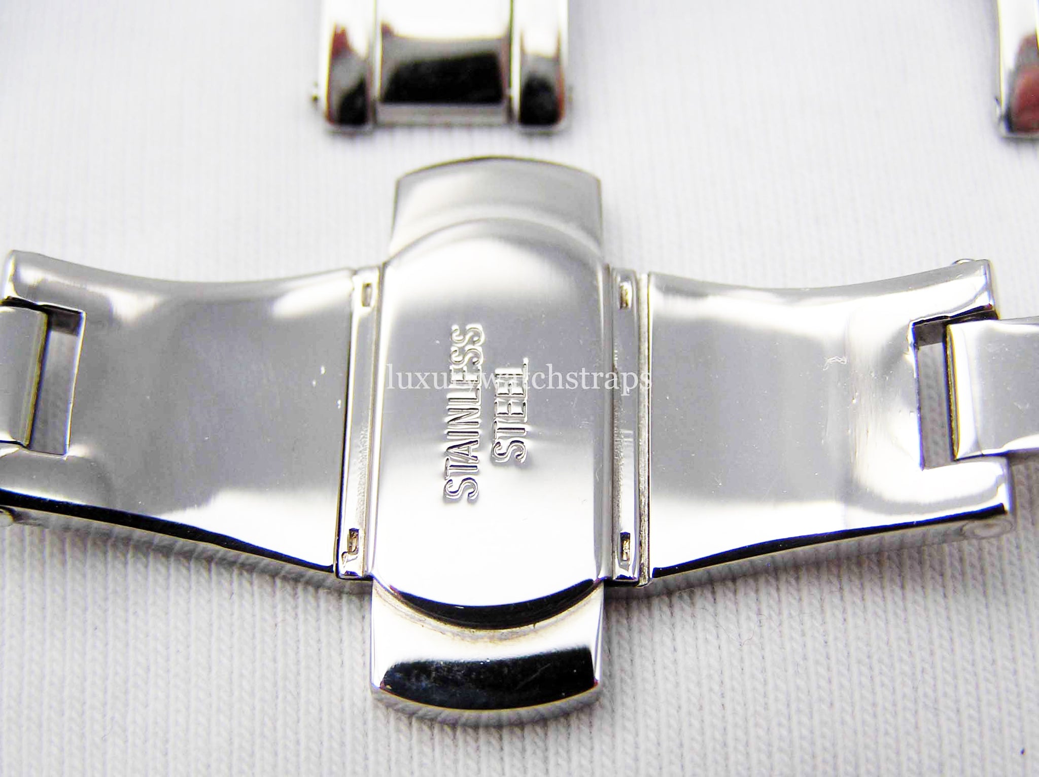 Butterfly deployment clasp sizes 16mm 18mm 20mm 22mm-LuxuryWatchStraps –  