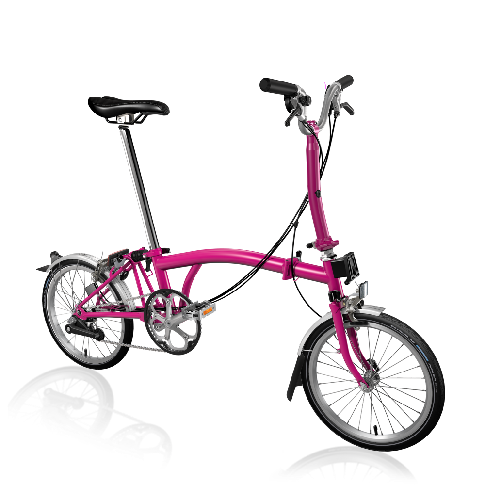 brompton hot pink