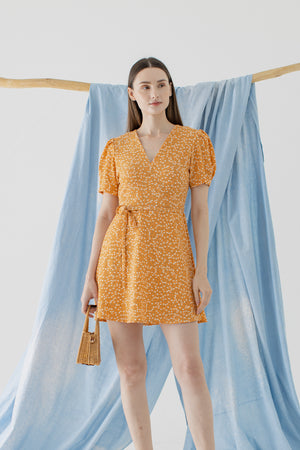 
            
                Load image into Gallery viewer, Sunhwa Dress in Orange
            
        
