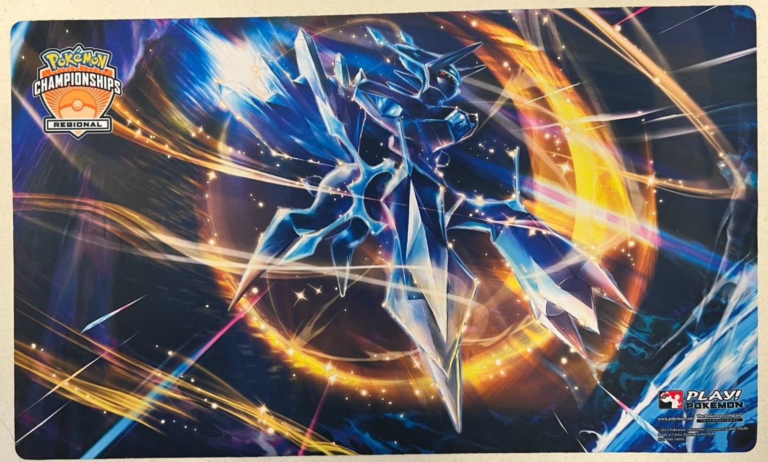 Pokémon Official Origin Forme Dialga Regional Championships 2022 Playmat