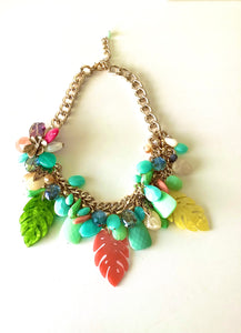 Tropical Charm Statement Necklace