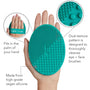 Design & BuildBrush Cleaner Mat - Silicone Makeup Brush Cleaning Pad Vegan Design