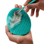 Design & BuildBrush Cleaner Mat - Silicone Makeup Brush Cleaning Pad Vegan Small Brush