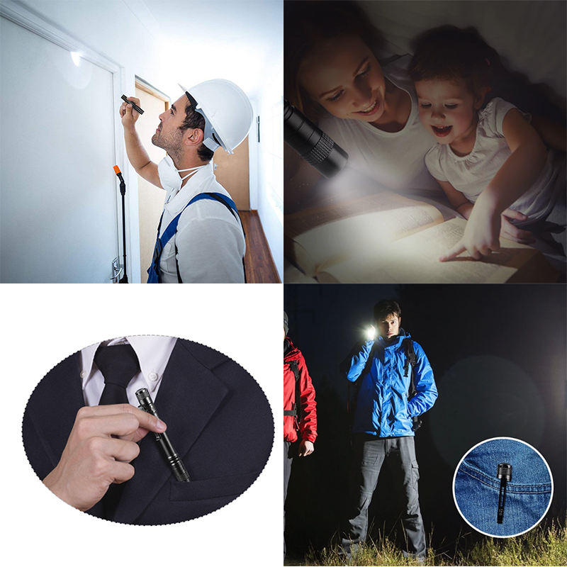 Mini Lanterna Tática - Lanterna de Led