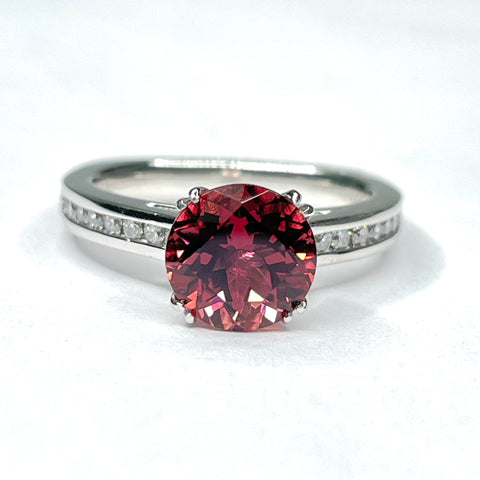 Pink Tourmaline Ring