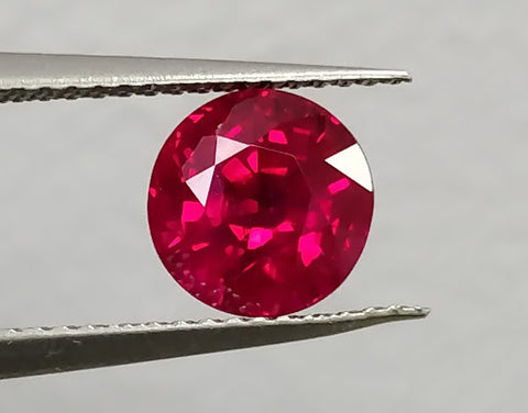 2.54 Carat Ruby Round