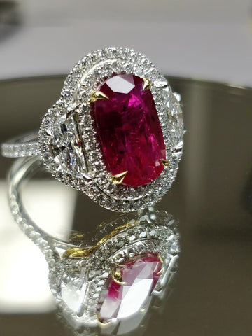 Ruby and Diamond Ring