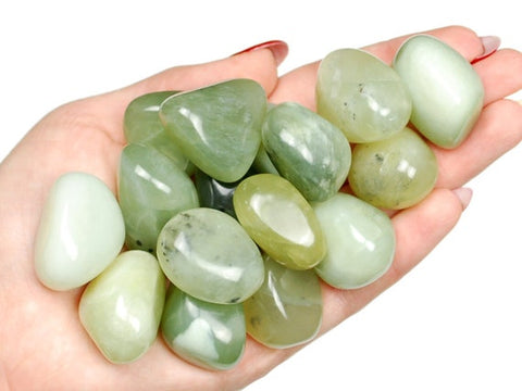 Green Jade green semi precious gems