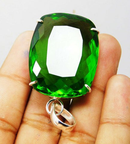 Topaz Green semi precious gems 