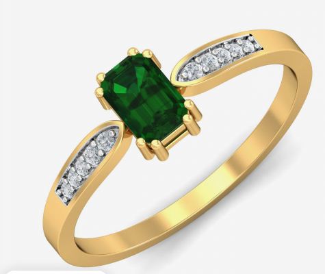 Emerald Ring East-West