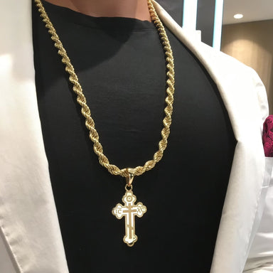 Bespoke Orthodox Gold Cross