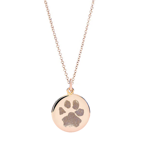 Paw Print Necklace - Armans Fine Jewellery