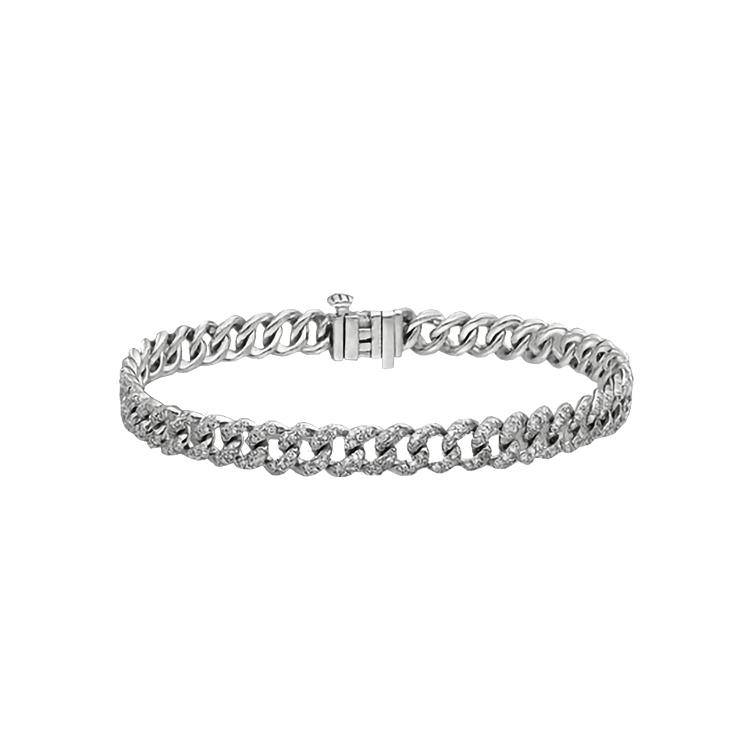 bracelet with small diamonds