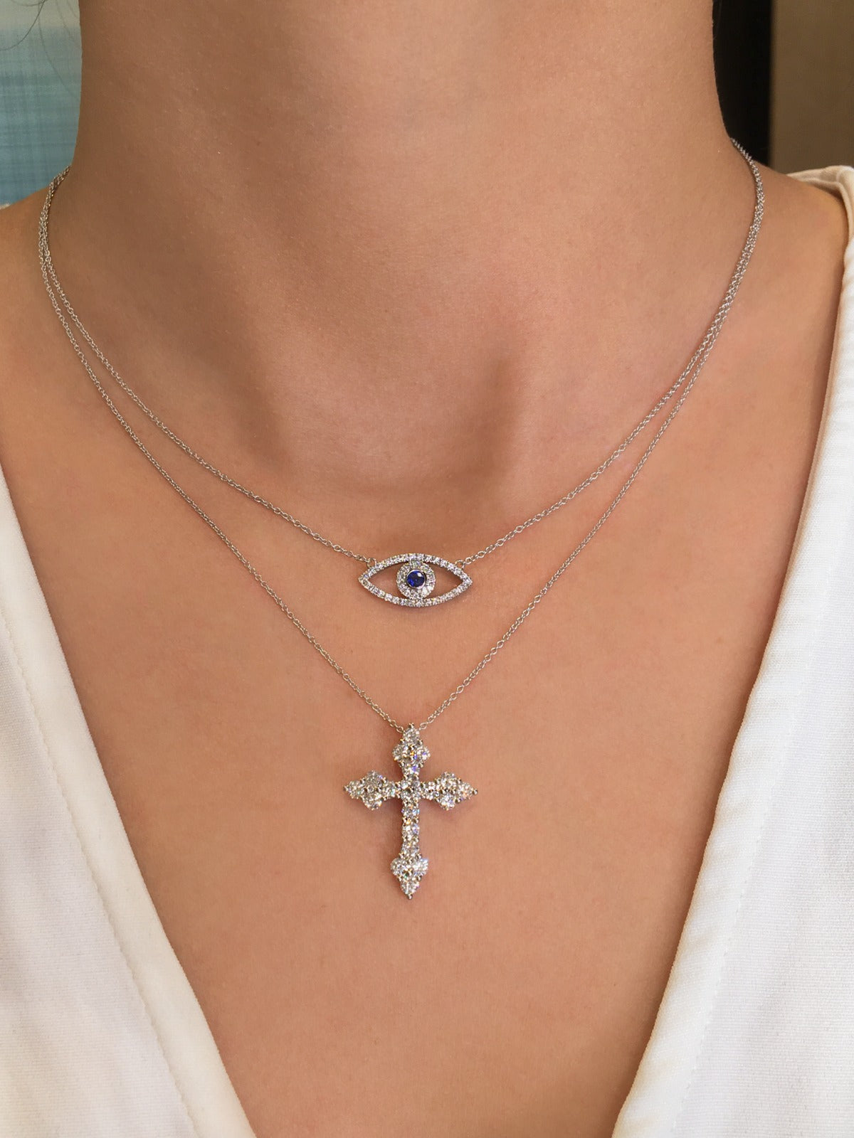 orthodox diamond cross