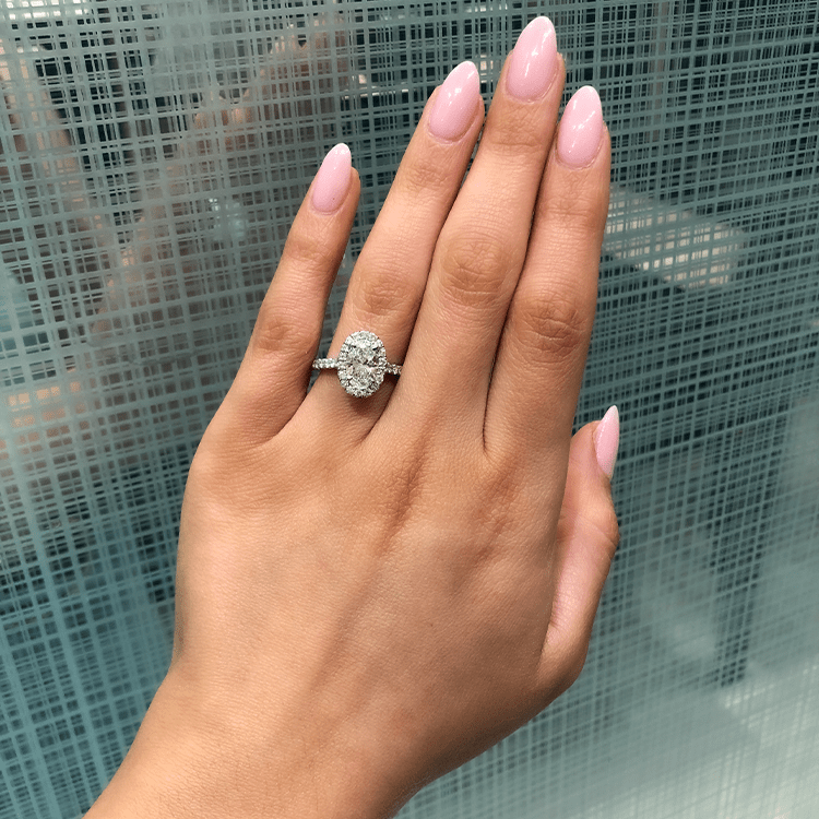 Three Stone Trilogy Round Brilliant Diamond Engagement Ring | Diamondport Engagement  Ring Specialists